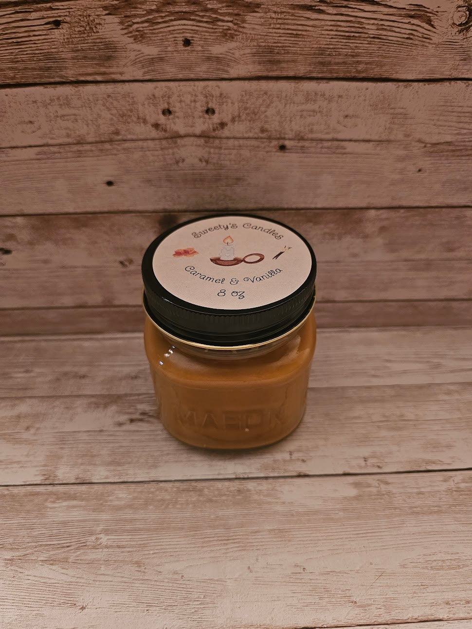 Sweety's candles Carmel and vanilla